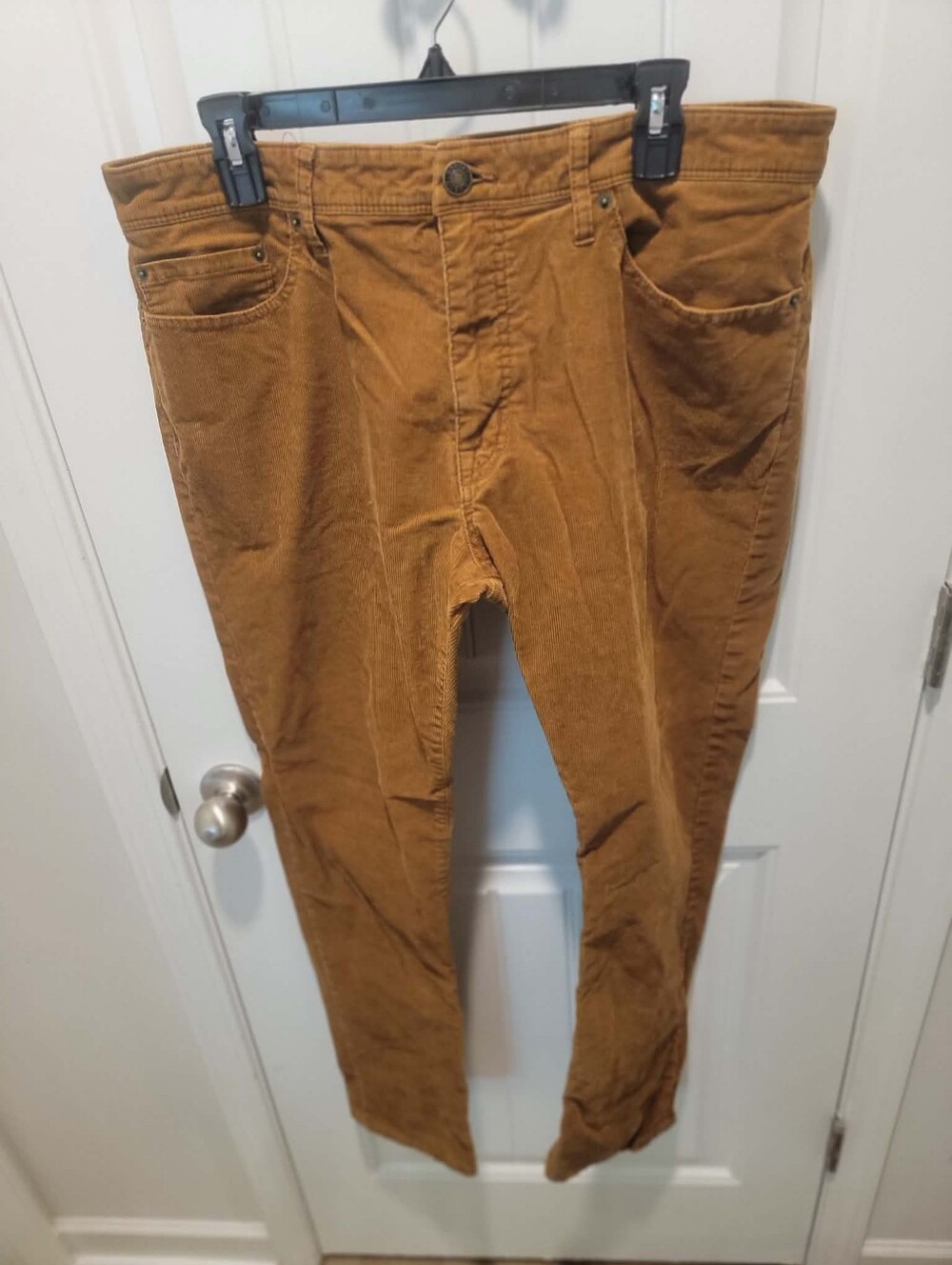 Goodfellow Co. Brown Corduroy 38W 32L Slim Fit Nice Pants For Business/Casual We
